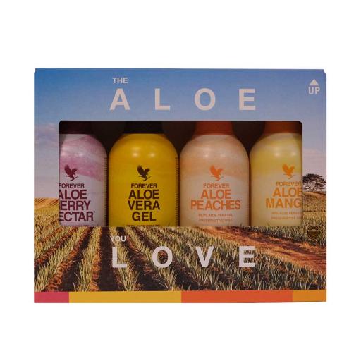 Aloe Mixed Gel 4 Pack - Forever Living IRL