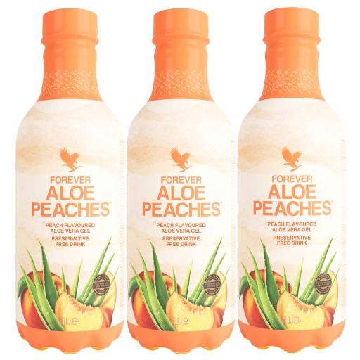 forever aloe bits and peaches