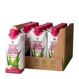 Forever Aloe Berry Nectar 330 ml 12-Pack — Aloe Vera drikke fra Forever Living