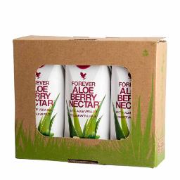 Forever Aloe Berry Nectar Mini Tri-Pak — Aloe Vera drikke fra Forever Living