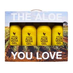 Forever Aloe Vera Gel 4-pack fra Forever Living
